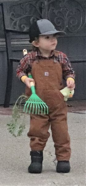 Little farmer. Photo by LibbyMT.com.