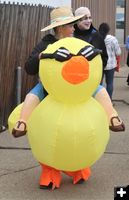 Halloween duck. Photo by LibbyMT.com.