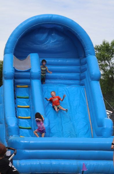<center>Adventure Zone</center> <center>giant slide</center>. Photo by LibbyMT.com.