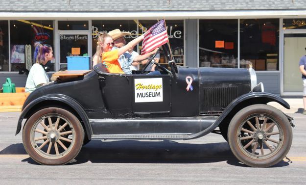 <center>Heritage Museum's</center> <center>Model T</center>. Photo by LibbyMT.com.