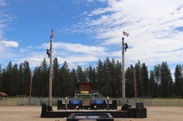 45' poles. Photo by LibbyMT.com.