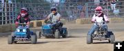 Lawnmower races. Photo by LibbyMT.com.