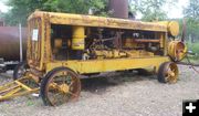 1934 air compressor. Photo by LibbyMT.com.