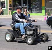 Custom lawnmower. Photo by LibbyMT.com.