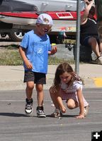 Cleaning up after the parade. Photo by LibbyMT.com.