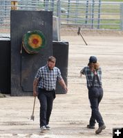 Axe throw. Photo by LibbyMT.com.