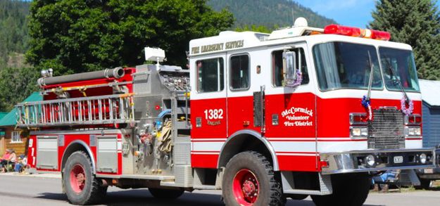 <center>McCormick Volunteer</center> <center>Fire District</center>. Photo by LibbyMT.com.