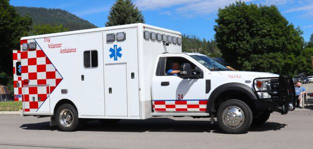 Troy Volunteer Ambulance. Photo by LibbyMT.com.