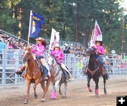 Rodeo flags. Photo by LibbyMT.com.