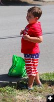 Candy bag is handy. Photo by LibbyMT.com.