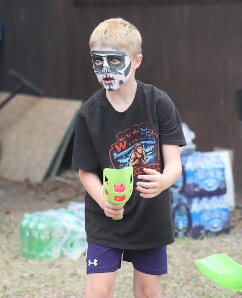 Games (and face paint) for kids. Photo by LibbyMT.com.