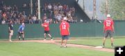 LVFD at bat. Photo by LibbyMT.com.