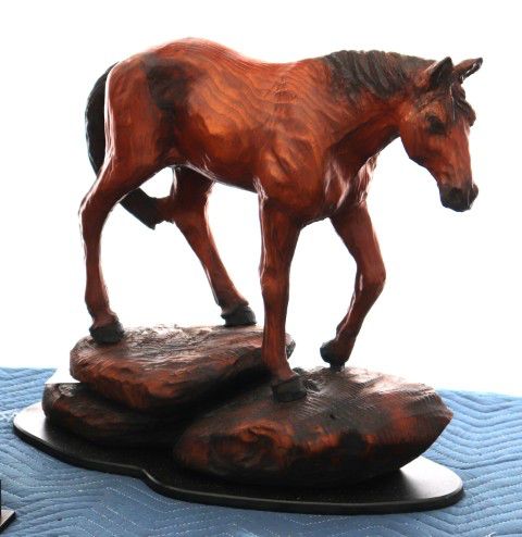 A Jeffrey Samudosky sculpture. Photo by LibbyMT.com.