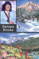 Watercolor artist Barbara Brooks. Photos courtesy Kootenai Valley Record.