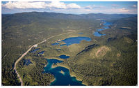 Aerial photo of timberland within the potential Montana Great Outdoors Conservation Project. Photo courtesy Chris Boyer.