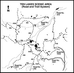 Ten Lakes Scenic Area