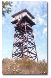 Fire lookout tower near Libby
