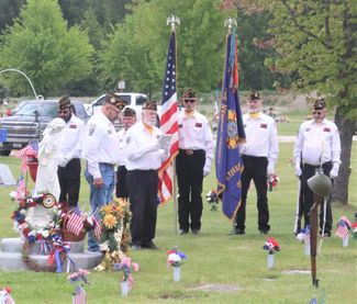 Memorial Day Service at Libby Cemetery