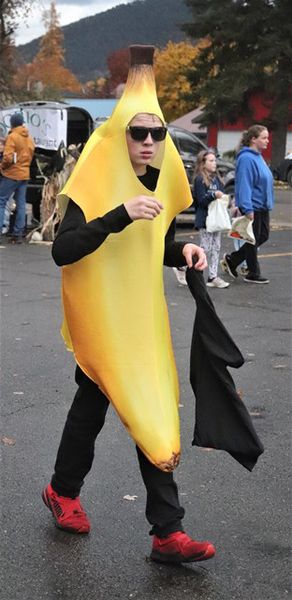 Halloween banana. Photo by LibbyMT.com.