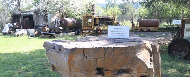 Mining exhibit. Photo by LibbyMT.com.